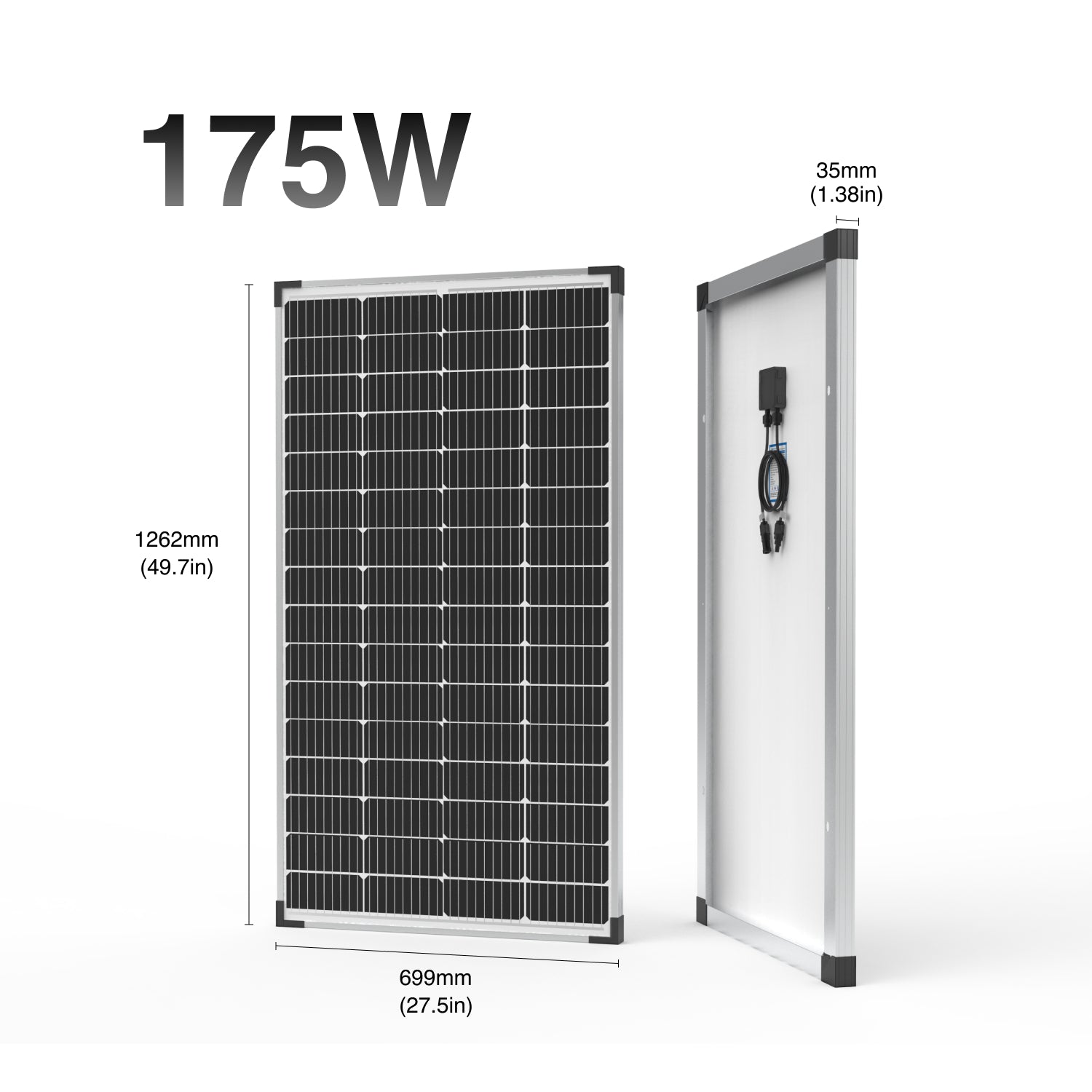 ACOPOWER Mono Solar Panel——100W,175W,200W